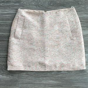 Anthropologie mini skirt